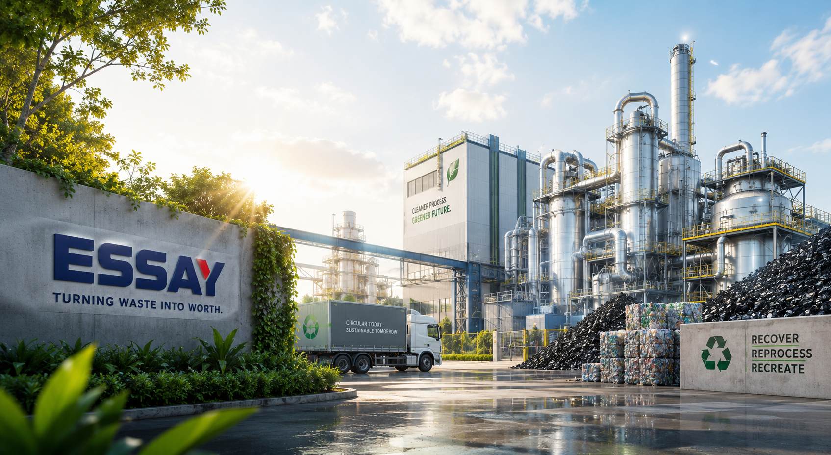 Resource recovery infrastructure at Essay Energy